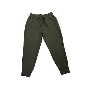 Fabletics Sweatpants Army Green Cotton Joggers Size Women's Small